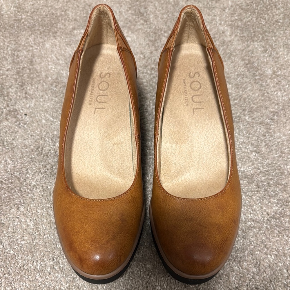 Women's Tan Soul by Naturalizer Leather Shoes